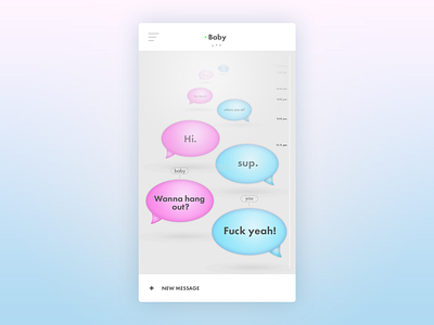 Messaging dailyui makesomethingeveryday