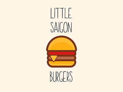 Little Saigon Burgers Logo logo