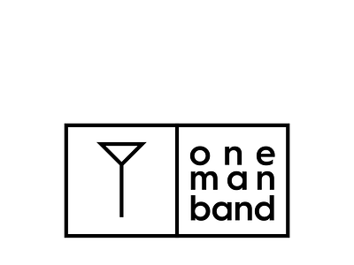 One Man Band Logo branding logo