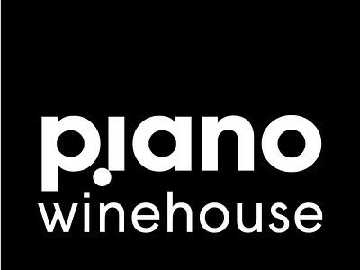 Piano Winehouse Branding branding design logo typography