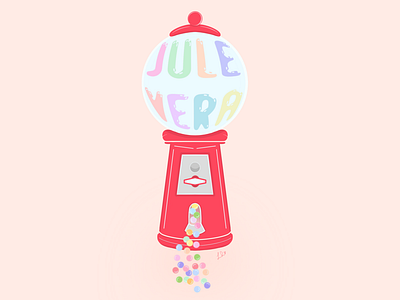 Gumball Machine - Illustration Jule Vera