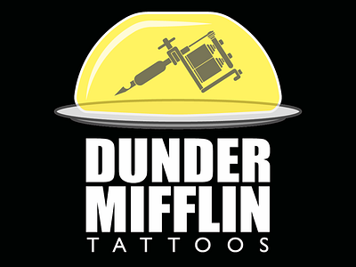 Dunder Mifflin Tattoos dundermifflin graphicdesign icon jello logo tattoo theoffice vector