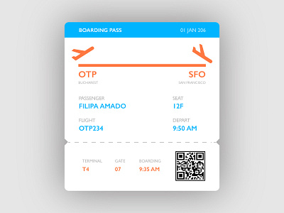 Day 074 - Boarding Pass