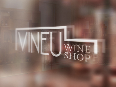 Vineu Wine Shop Identity brand branding design drink identity wine