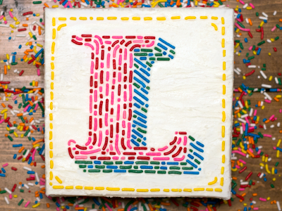 Typefight! Sugar, Spice, and Everything Nice! 3d baking cake food lettering photography sweet typography