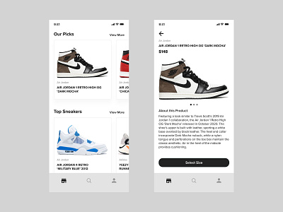 Sneakers App adidas jordans nike sneakerhead sneakers ui uidesign ux ux design ux ui uxui yeezy