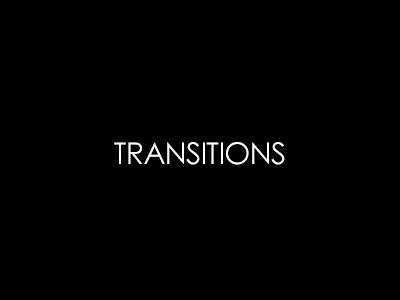Transitions animation illustration