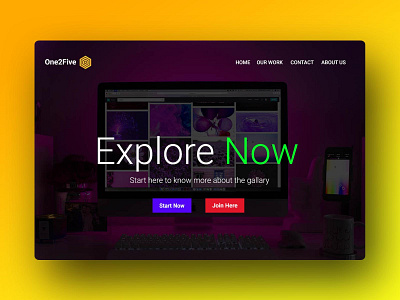 Simple Website Ui design ui ux web