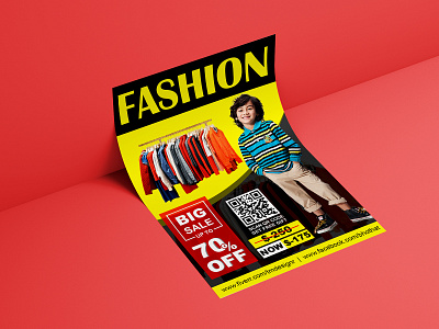 Fashion Leaflet Mockup