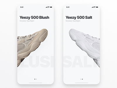 Sneaker Shop Concept app app development clean design ios iphone messapps shoes shop shop app ui ux