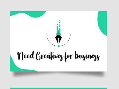 Business Card branding design illustration logo vector