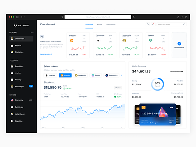 CRYPTOC - Cryptocurrency Dashboard