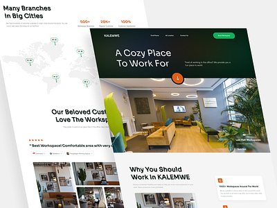 Co-Working Space Landing Page