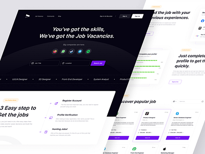 Job Search Landing Page