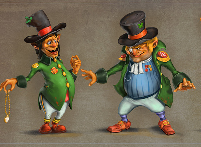 Leprechauns character characterdesign concept art concept design illustration