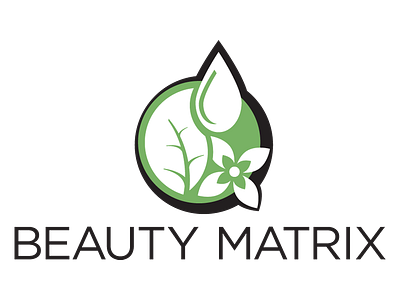 Beautymatrix logo design brand development illustration logo design