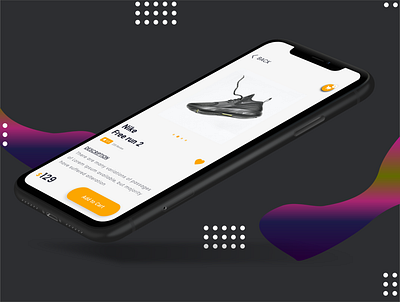 Uiheroes Shoe concept app app design ui ux