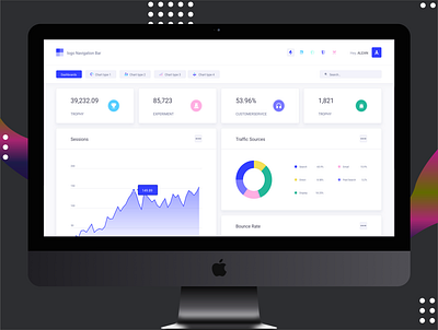 Uiheroes light dash dashboard dashboard template dashboard ui design ui ux web xd