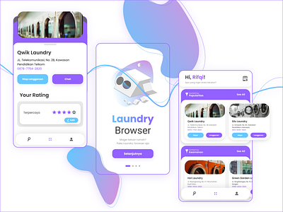 Laundry App Design