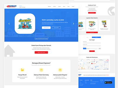 Delivery Service Landing Page