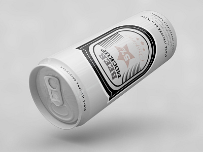 Beer Can Mockup alcohol aluminium can beer advertising beer label brewery can mockup drink mockup product mock up silver can soda can soft drink