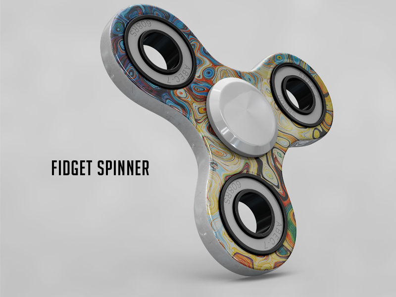 sharp fidget spinner blade