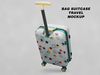 Bag Suitcase Travel Mockup backpack bag baggage case duffel bag garment bag luggage mock up mock up overnight case product suitcase