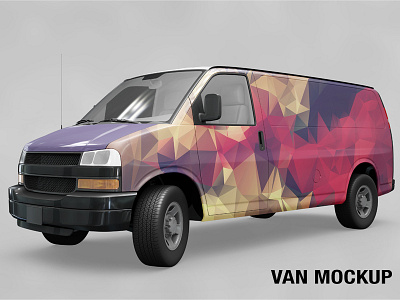 Van Mockup brand branding mock up mock up mockup transportation truck van van mock up van mock up van mockup vehicle