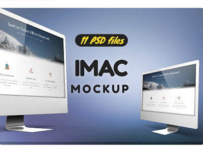 iMac Mockup apple mockup background mockup blank mockup communication computer mockup desktop digital drawing equipment flat screen mockup graphic