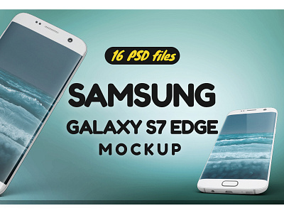 Samsung Galaxy s7 Edge Mockup