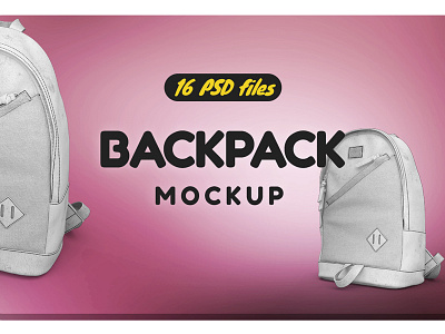 Backpack Mockup accessories apparel backpack backpack mockup badge bag business case children man small backpak mockup woman