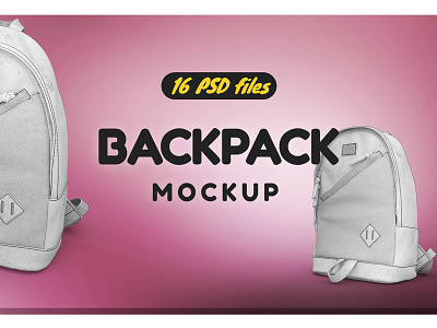 Backpack Mockup