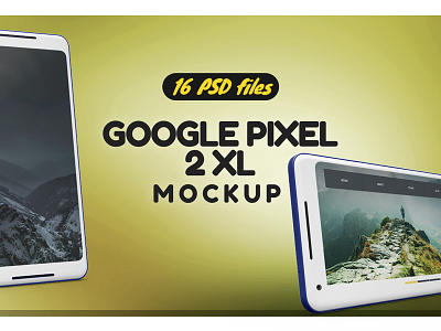 Google Pixel 2 XL Vol.1 Mockup google google pixel google pixel 2 mock up google pixl 2 mockup pixel 2 smartphone smartphone mock up smartphone mockup xl
