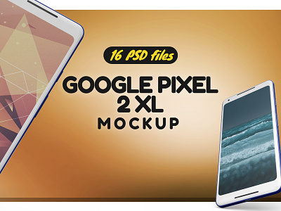 Google Pixel 2 XL Vol.3 Mockup android android google mockup c mockup google pixel 2 mockup smartphone smartphone mock up smartphone mockup