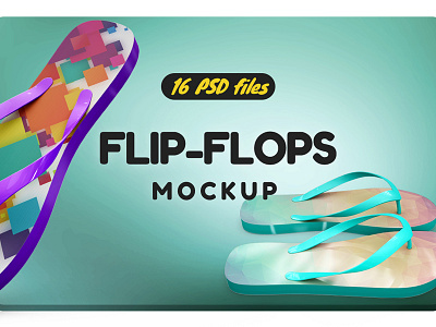 Download Flip Flops Mock Up Designs Themes Templates And Downloadable Graphic Elements On Dribbble