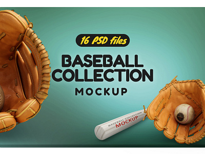 Baseball Collection Mockup ball ball mockup base base mockup baseball baseball collection baseball mockup collection collection mockup
