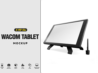 Wacom Tablet Mockup graphic tablet mockup tablet wacom wacom tablet