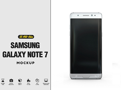 Samsung Galaxy Note 7 Mockup app note 7 mockup application mockup best seller mockup best seller note 7 mockup galaxy new phone mockup