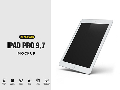 iPad Pro 9.7" Mockup