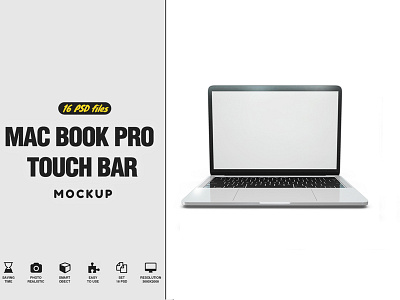 MacBook Pro Touch Bar Mockup macbook macbook pro mockup macbook pro touch bar mockup mackbook pro mackbook pro bar mockup