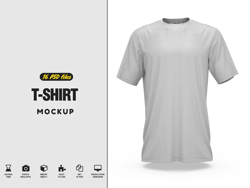 T-shirt Mockup by Pixelmockup on Dribbble