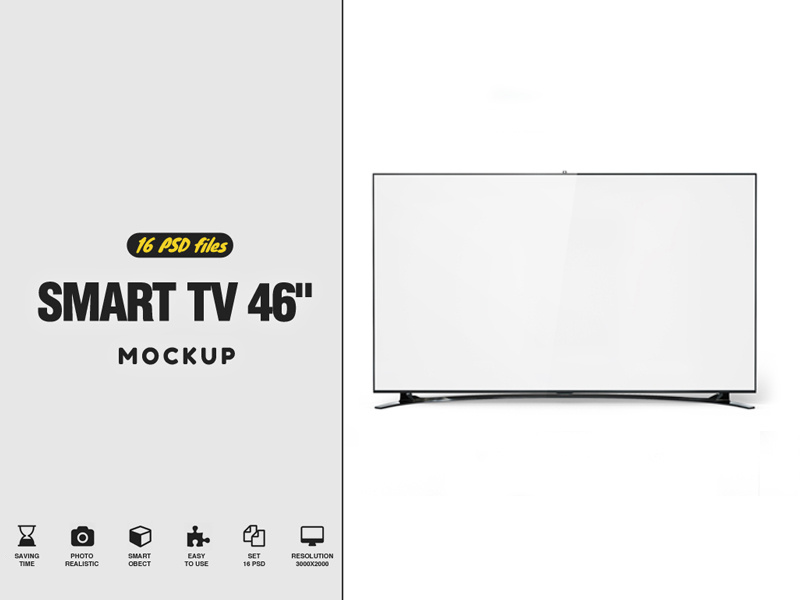Smart TV 46" mahyar sakaki led display led lcd hd full hd display design curved tv clean cinema