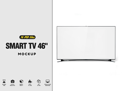 Smart TV 46" cinema clean curved tv design display full hd hd lcd led led display mahyar sakaki