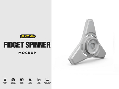 Spinner Mockup adhd bearing carry ceramic edc every day fidget spinner finger