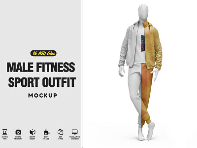 Male Sport Outfit Mockup apparel mockup blank mockup branding mockup casual mockup cloth mockup clothing mockup fashion mockup heather gray mockup hood mockup hood mockup mockup male mockup