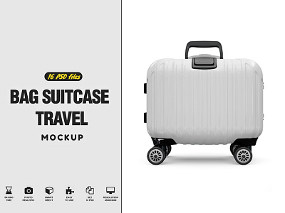 Download Bag Suitcase Mockup By Pixelmockup On Dribbble