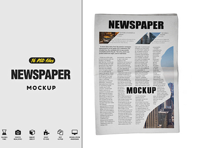 Mewspaper Mockup business elegant formal intellectual modern news mockup newsletter mockup newspaper newspaper mockup stylish