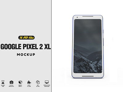 Google Pixel 2XL Mockup