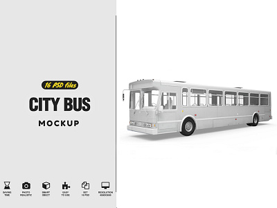 City Buss Mockup buss buss mockup busses city city buss city buss mockup