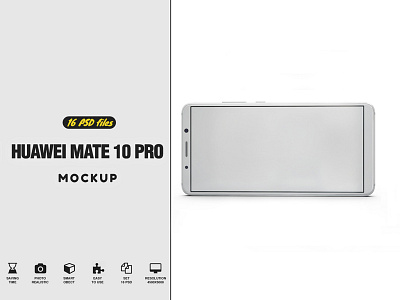 Huawei Mate 10 Pro Mockup